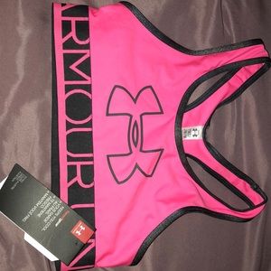 under armour, sports bra.